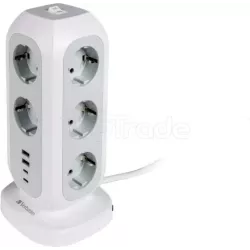 Multiprise TourVerbatim11 prises + 4 Ports USB-C/A 2m… | MonPC.Store