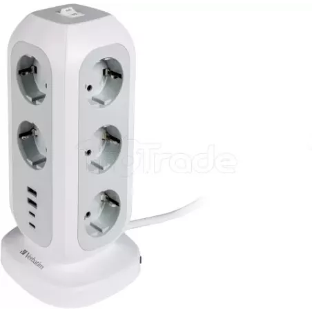 Multiprise TourVerbatim11 prises + 4 Ports USB-C/A 2m… | MonPC.Store