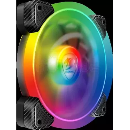 Ventilateur de boitier CougarVortex SPBRGB 12cm (Noir) | MonPC.Store
