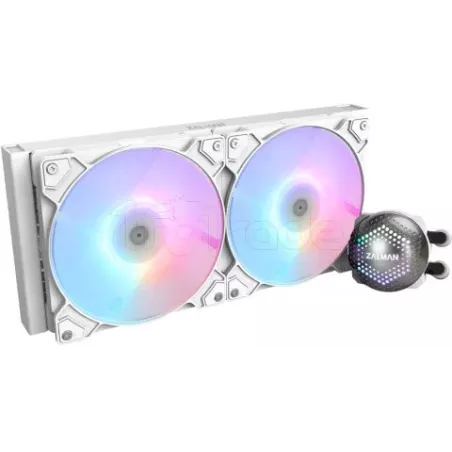 Kit Watercooling AIOZalmanAlphaRGB - 280mm (Blanc) | MonPC.Store