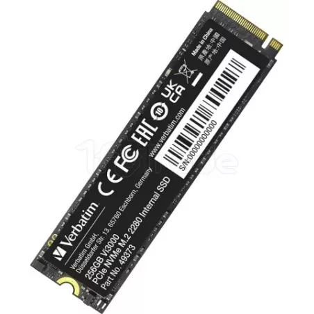 Disque SSDVerbatimVi3000256Go - NVMe M.2 Type 2280 | MonPC.Store