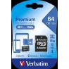 Carte mémoire Micro SDVerbatimPremium- 64Go avec… | MonPC.Store