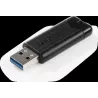 Clé USB 3.2VerbatimPinStripe- 128Go (Noir) | MonPC.Store