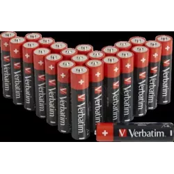 Lot de 24 piles AlcalineVerbatimPremiumtype AAA (LR03)… | MonPC.Store