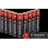 Lot de 10 piles AlcalineVerbatimPremiumtype AAA (LR03)… | MonPC.Store