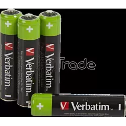 Lot de 4 piles rechargeablesVerbatimPremiumtype AAA… | MonPC.Store