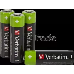 Lot de 4 piles rechargeablesVerbatimPremiumtype AA… | MonPC.Store