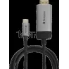 Câble HDMI 2.0Verbatimvers USB-C 1,5m M/M (Argent) | MonPC.Store
