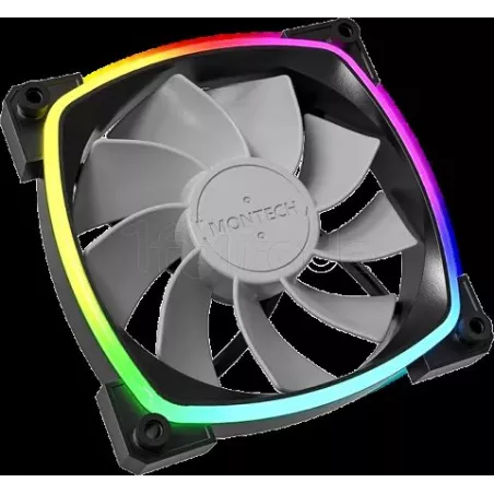 Ventilateur de boitierMontechRX120RGB - 12cm (Noir) | MonPC.Store