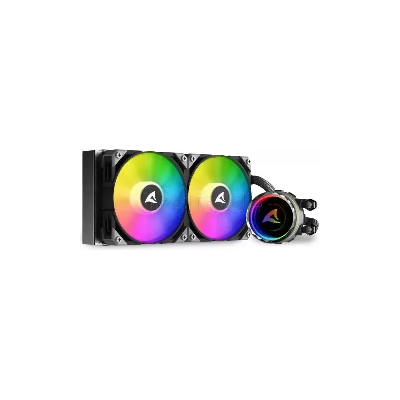 Kit Watercooling AIOSharkoonS80RGB - 240mm (Noir) | MonPC.Store