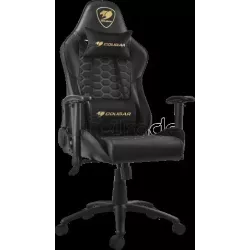 Fauteuil CougarOutrider(Noir/Or) | MonPC.Store