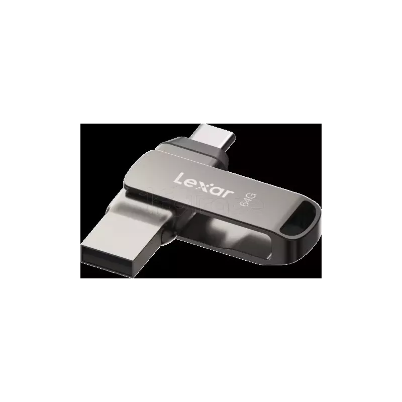 Clé USB 3.1LexarJumpDrive D400- 64Go (Gris) | MonPC.Store