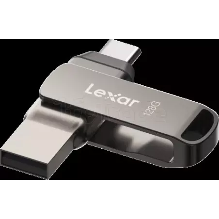 Clé USB 3.1LexarJumpDrive D400- 128Go (Gris) | MonPC.Store