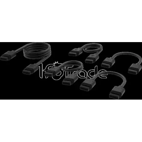 Kit de 5 Câbles de connexionCorsairiCue Link(Noir) | MonPC.Store