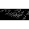 Kit de 5 Câbles de connexionCorsairiCue Link(Noir) | MonPC.Store