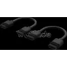 Lot de 2 Câbles de connexionCorsairiCue Link10cm (Noir) | MonPC.Store