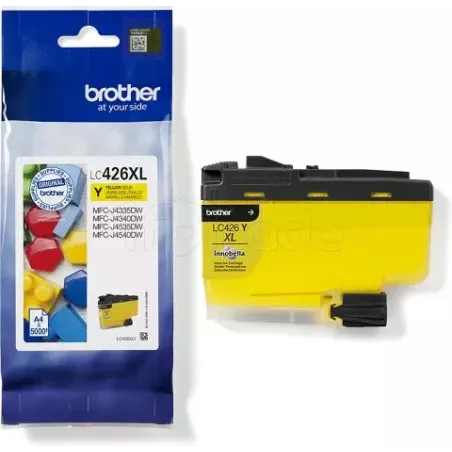 Cartouche d'encreBrotherLC-426XL(Jaune) | MonPC.Store