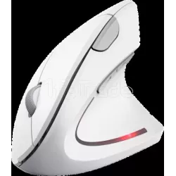 Souris sans fil ergonomiqueTrustVerto(Blanc) | MonPC.Store