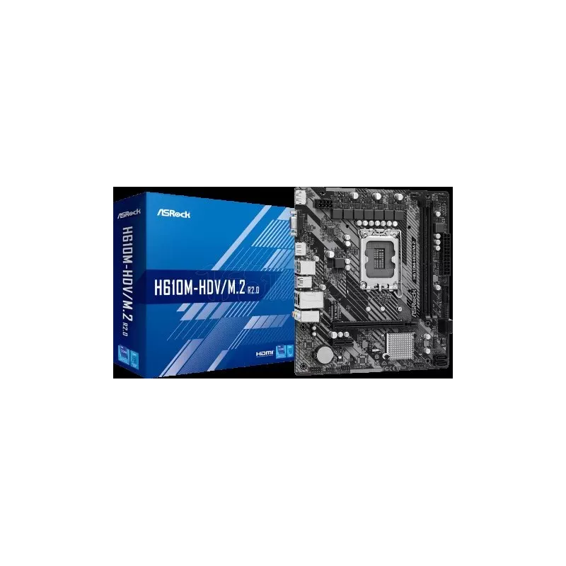 Carte MèreASRockH610M-HDV/M.2 R2.0(Intel LGA 1700)… | MonPC.Store