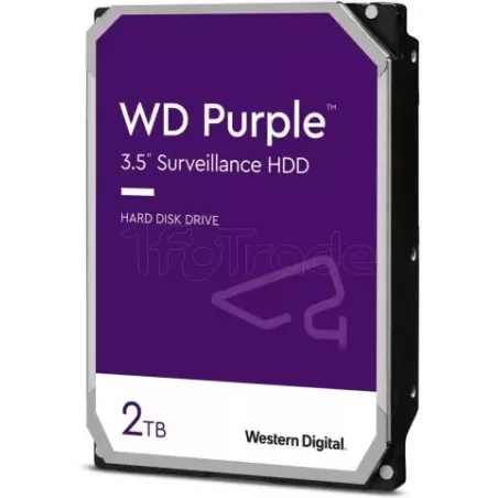 Disque Dur 3,5"Western DigitalPurple Surveillance2To… | MonPC.Store