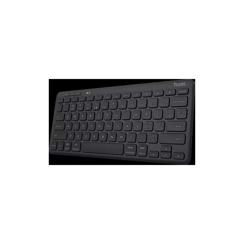 Clavier sans fil BluetoothTrustLyra(Noir) | MonPC.Store