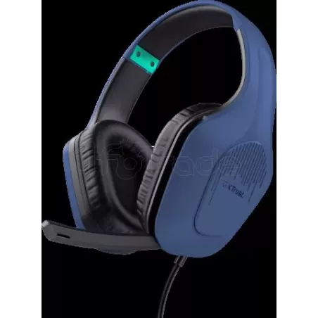 Casque Gamer filaireTrustGXT 415 Zirox (Bleu) | MonPC.Store