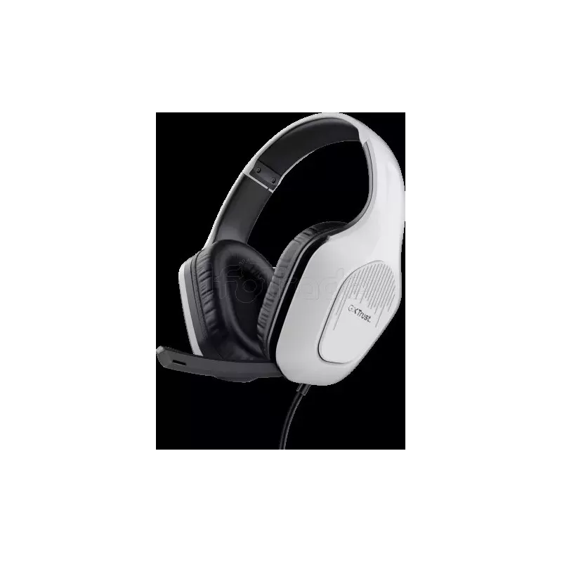 Casque Gamer filaireTrustGXT 415 Zirox (Blanc) | MonPC.Store
