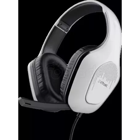Casque Gamer filaireTrustGXT 415 Zirox (Blanc) | MonPC.Store