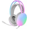 Casque Gamer filaireMars GamingMH-GlowRGB (Blanc) | MonPC.Store
