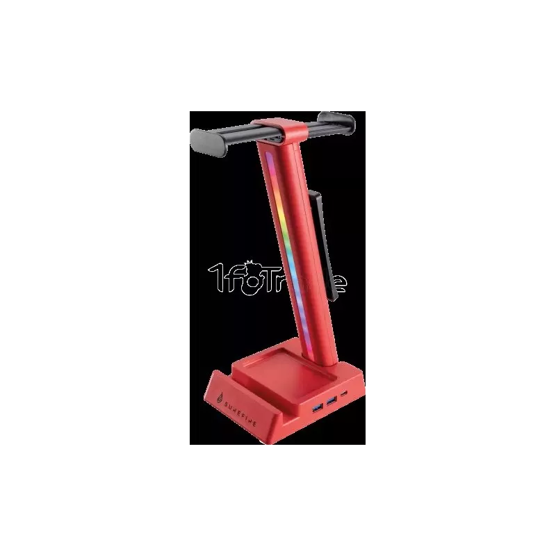 Support CasqueVerbatimSureFire Vinson N2RGB (Rouge) | MonPC.Store