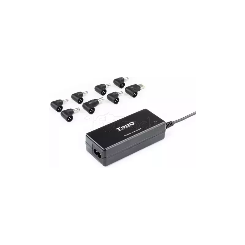 Chargeur universel TooQ 65W - 8 embouts (Noir) | MonPC.Store