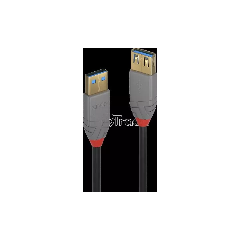 Rallonge USB 3.0Lindy2m M/F (Gris) | MonPC.Store