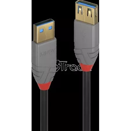 Rallonge USB 3.0Lindy2m M/F (Gris) | MonPC.Store