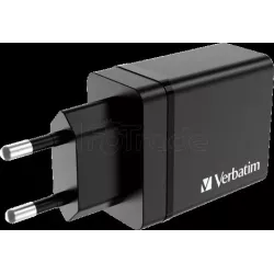 Chargeur secteurVerbatimGaN3x ports USB-A + 1x port… | MonPC.Store