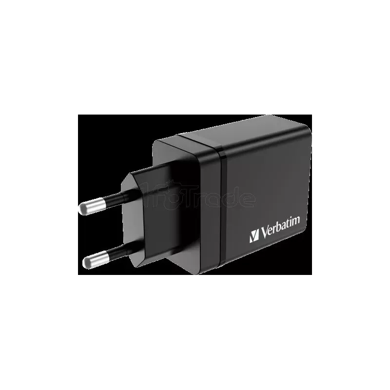 Chargeur secteurVerbatimGaN3x ports USB-A + 1x port… | MonPC.Store