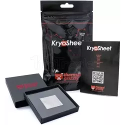 Pad ThermiqueThermal GrizzlyKryoSheet25x25x0,2 mm (Gris) | MonPC.Store