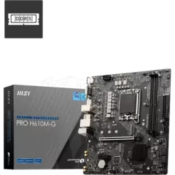 Carte MèreMSIPro H610M-GDDR5 (Intel LGA 1700) Micro ATX | MonPC.Store