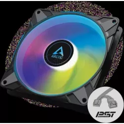 Ventilateur de boitierArcticP14 PSTaRGB - 14cm (Noir) | MonPC.Store