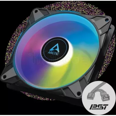Ventilateur de boitierArcticP14 PSTaRGB - 14cm (Noir) | MonPC.Store