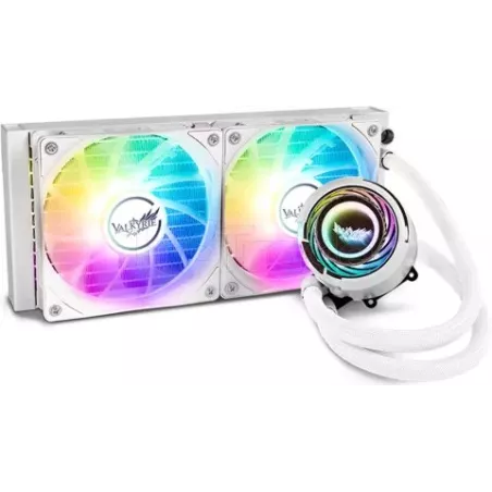Kit Watercooling AIOValkyrieJarnRGB - 240mm (Blanc) | MonPC.Store