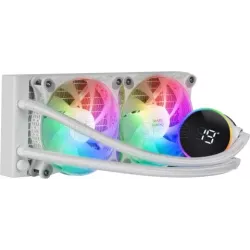 Kit Watercooling AIOMars GamingML-LCDRGB - 240mm (Blanc) | MonPC.Store