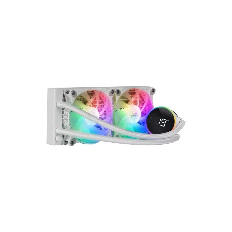 Kit Watercooling AIOMars GamingML-LCDRGB - 240mm (Blanc) | MonPC.Store