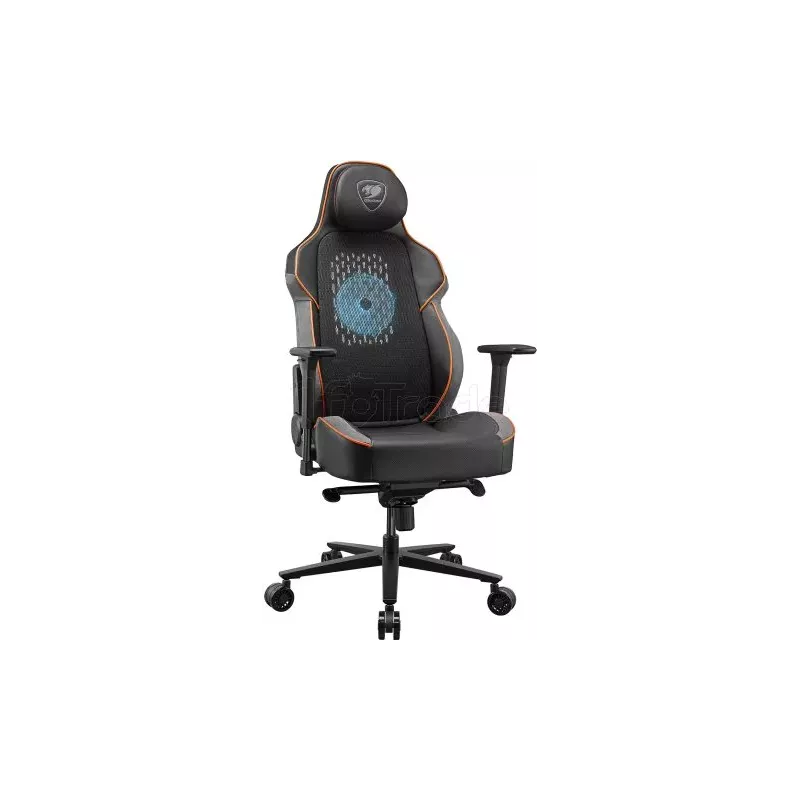 Fauteuil CougarNxSys AeroRGB (Noir/Orange) | MonPC.Store