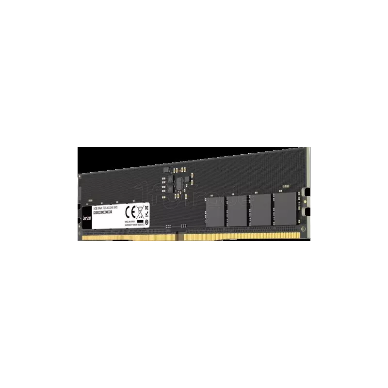 Barrette mémoire 16Go DIMM DDR5Lexar4800MHz CL40 (Noir) | MonPC.Store