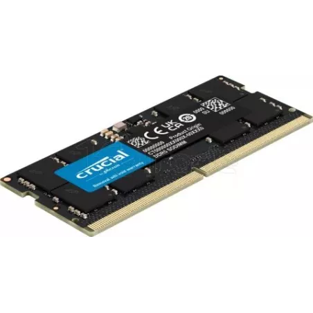 Barrette mémoire SODIMM DDR5 16GoCrucial5600Mhz (Noir) | MonPC.Store