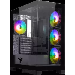 Boitier Moyen Tour ATXiTekShowbui 45RGB avec panneaux… | MonPC.Store