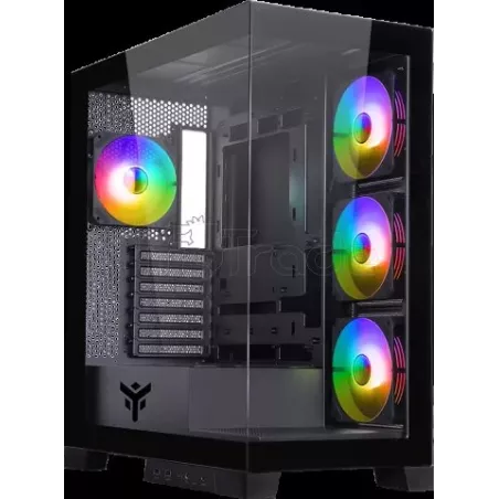 Boitier Moyen Tour ATXiTekShowbui 45RGB avec panneaux… | MonPC.Store