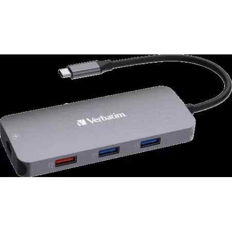 Station d'accueil portable USB-C 3.2VerbatimHub Pro… | MonPC.Store