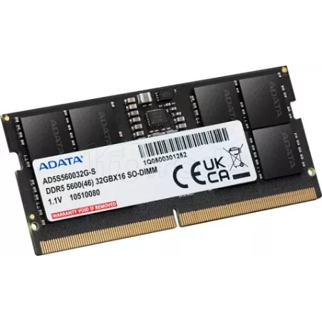 Barrette mémoire 16Go SODIMM DDR5AdataPremier5600Mhz… | MonPC.Store