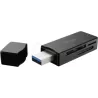 Lecteur de Cartes ExterneTrustUSB 3.1 Nanga (Noir) | MonPC.Store